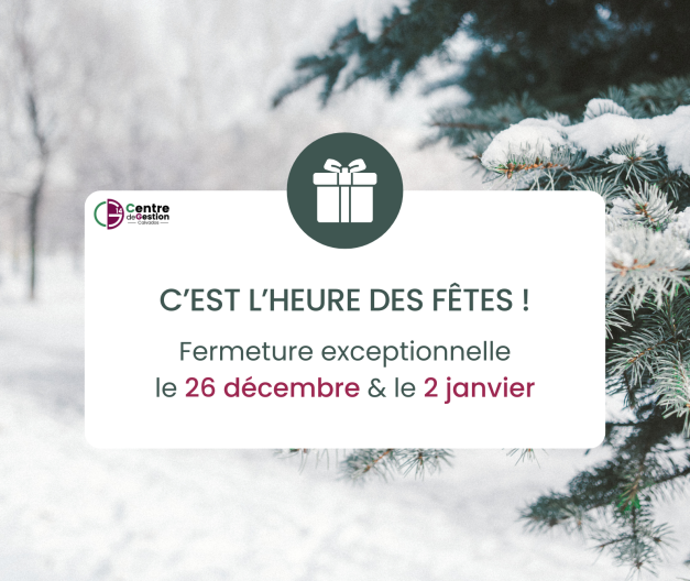 Fermeture exceptionnelle